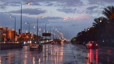 حالة الطقس ودرجات الحرارة اليوم السبت