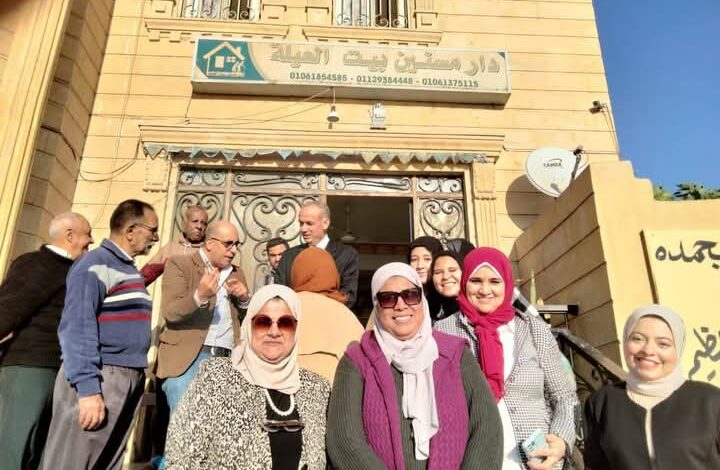 جامعة القاهرة تنظم زيارة لدار المسنين "بيت العيلة" بمركز البدرشين بمحافظة الجيزة