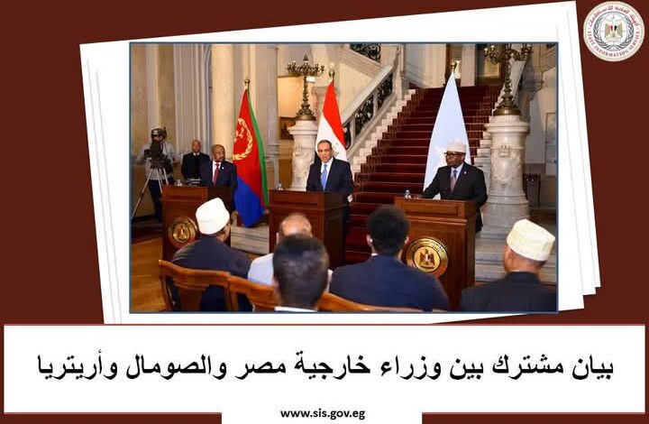 تعاون ثلاثي مصري إريتري صومالي لتعزيز الأمن الإقليمي واستقرار القرن الأفريقي