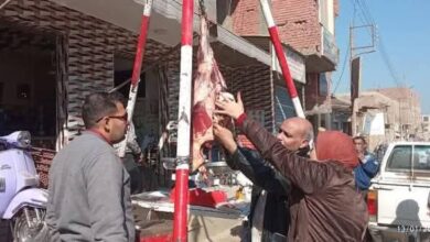 ضبط ٢٥٠ كيلوجرام أغذية منتهية الصلاحية وغير صالحة للإستهلاك الآدمي ببنى مزار