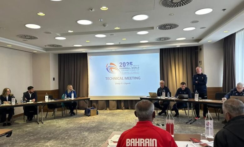 منتخب مصر يرتدي الزي الأحمر في مواجهة الأرجنتين ببطولة العالم لكرة اليد