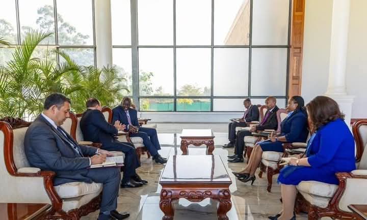 سفير مصر في كينيا يسلم رسالة من السيد رئيس الجمهورية إلى نظيره الكيني 1 سفير مصر في كينيا يسلم رسالة من السيد رئيس الجمهورية إلى نظيره الكيني