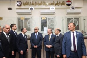 وزير العدل يتفقد أعمال التطوير والترميم لمجمع محاكم الجلاء 