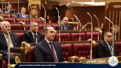 وزير الشئون النيابية يحضر طلبي مناقشة عامة في مجلس الشيوخ
