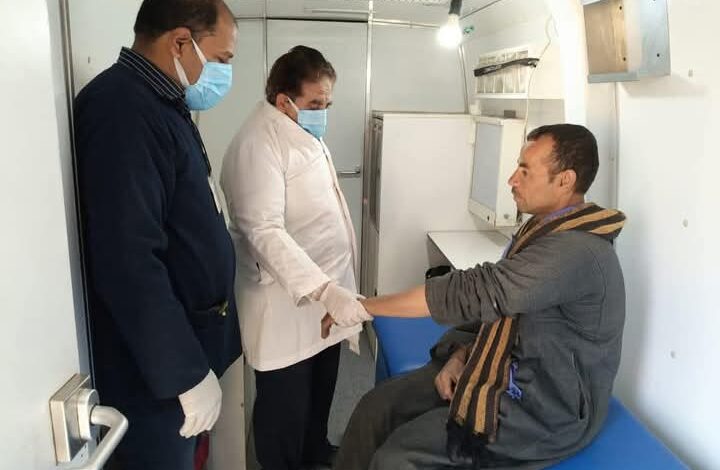 محافظ المنيا : تقديم 1014خدمة صحية خلال قافلة طبية مجانية بقرية نواى بمركز ملوى 1 محافظ المنيا : تقديم 1014خدمة صحية خلال قافلة طبية مجانية بقرية نواى بمركز ملوى