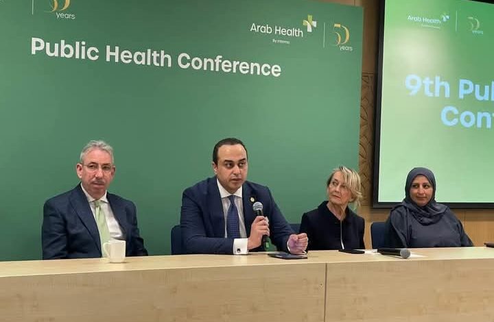 السبكى يشارك كمتحدث رئيسي بمؤتمر ومعرض الصحة العربي بدبي Arab Health 2025