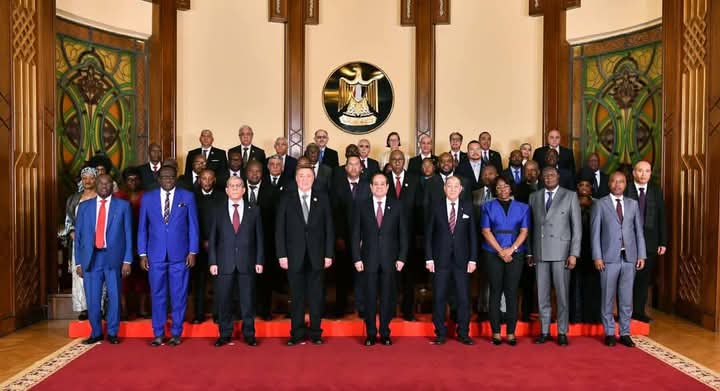 السيسى يستقبل رؤساء المحاكم الدستورية والعليا الأفارقة 1 السيسى يستقبل رؤساء المحاكم الدستورية والعليا الأفارقة