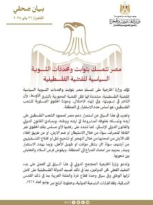 مؤسسة مصر العربية لحقوق الانسان ترفض تهجير الفلسطينيين وتصريحات ترامب 