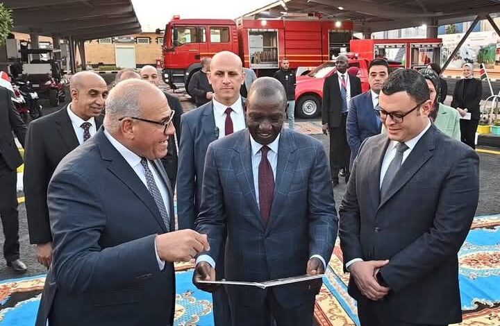 رئيس جمهورية كينيا الشقيقة يزور الهيئة العربية للتصنيع 