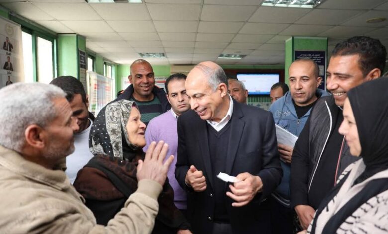 محافظ المنيا يتفقد المركز التكنولوجي بمطاي لمتابعة ملف التصالح 