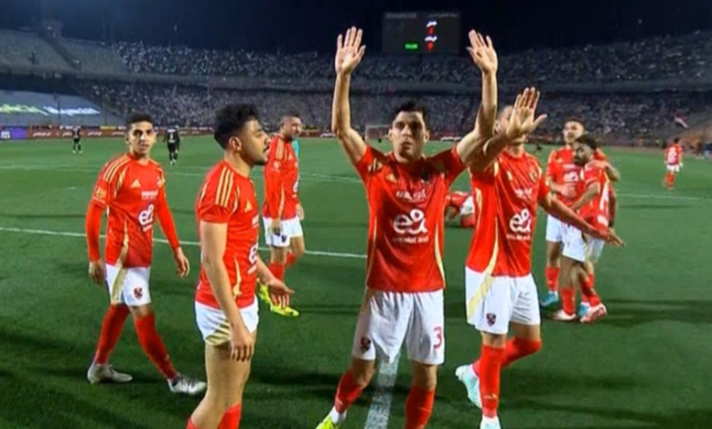 ابن شرقي يسجل أول أهدافه مع الأهلي في شباك الزمالك ويرفض الاحتفال  