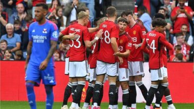 عرض التشكيل الرسمي لمواجهة مانشستر يونايتد وكريستال بالاس بالدوري الإنجليزي