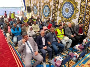 محافظ قنا يضع حجر الأساس لمحطة رفع الصرف الصحي الرئيسية بمدينة الأمل