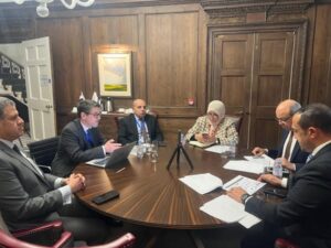 وزير الطيران يعقد سلسلة لقاءات هامة مع كبرى الشركات البريطانية المتخصصة في البنية التحتية والطاقة 2 وزير الطيران يعقد سلسلة لقاءات هامة مع كبرى الشركات البريطانية المتخصصة في البنية التحتية والطاقة