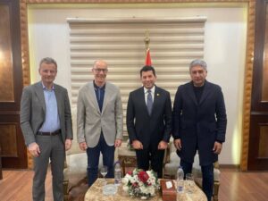 وزير الشباب والرياضة يستقبل رئيس الإتحاد الدولي للرياضة الجامعية