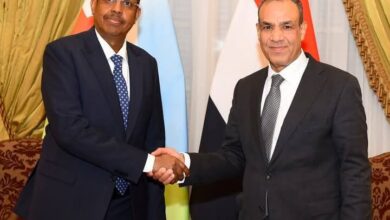 وزير الخارجية والهجرة يعقد مشاورات سياسية مع نظيره الجيبوتي