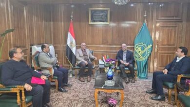 محافظ القليوبية يلتقي بالرئيس التنفيذي لـ مجموعة العربي لدعم الإقتصاد وزيادة الإستثمارات    