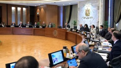 مجلس الوزراء يوافق في اجتماعه اليوم برئاسة الدكتور مصطفى مدبولي على عدة قرارات