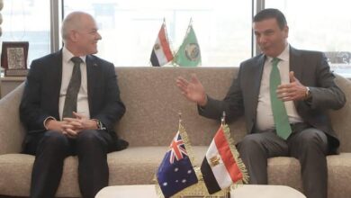 وزير الزراعة وسفير استراليا يبحثان تعزيز التعاون فى التبادل التجاري والثروة الحيوانية 