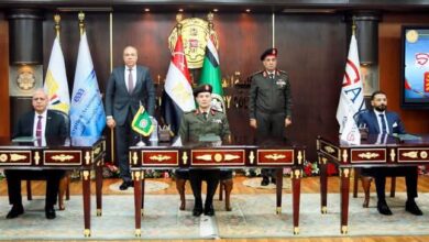 الكلية العسكرية التكنولوجية توقع عقد إتفاق مع أكاديمية المصرية لعلوم الطيران وشركة سافز 