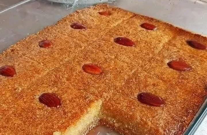 طريقة عمل البسبوسة
