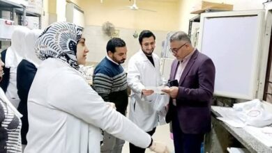 مدير التأمين الصحي بالقليوبية يجري جولة مفاجئة لمتابعة كفاءة الخدمات الصحية بعيادة نصار