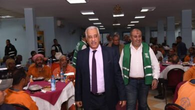 السكرتير العام يشارك في حفل الإفطار الجماعي لمؤسسة مصر الخير