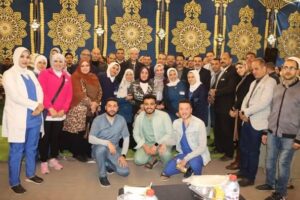 رئيس جامعة المنوفية يشارك الأطقم الطبية بالمستشفيات الجامعية ومعهد الكبد مائدة الإفطار 2 رئيس جامعة المنوفية يشارك الأطقم الطبية بالمستشفيات الجامعية ومعهد الكبد مائدة الإفطار