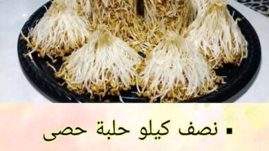 طريقة عمل الحلبة المنبتة للعيد
