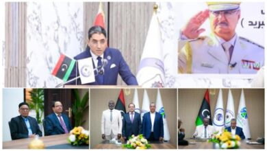  وزارة العمل توقع مذكرة تفاهم مع إعمار ليبيا لتأهيل الباحثين عن العمل وتخريج دفعة عمال