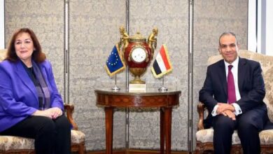 وزير الخارجية والهجرة يجرى مشاورات سياسية مع مفوضة الاتحاد الأوروبى لشئون المتوسط