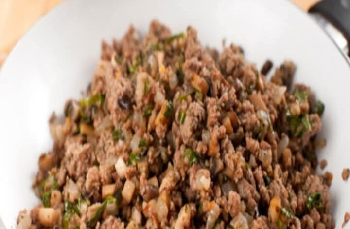 طريقة عمل عصاج اللحمة 1 طريقة عمل عصاج اللحمة