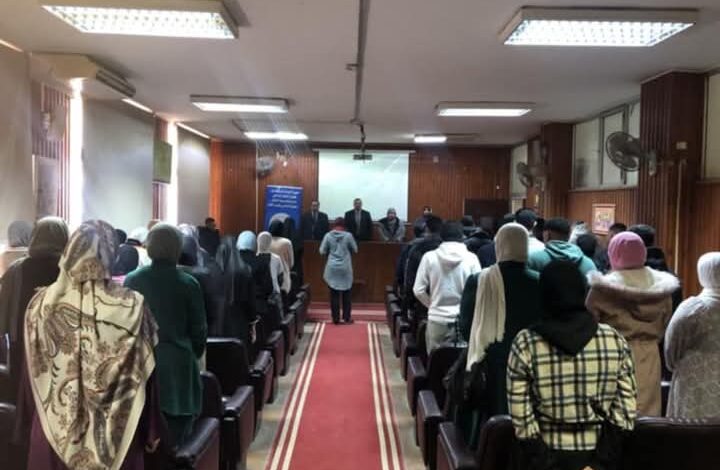جامعة المنوفية تعقد ندوة لتعزيز قيم الانتماء والولاء بين الشباب 1 جامعة المنوفية تعقد ندوة لتعزيز قيم الانتماء والولاء بين الشباب