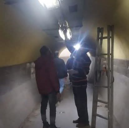 إستمرار ومتابعة لحملات الصيانة الدورية لأعمدة الانارة بحى غرب شبرا الخيمة 1 إستمرار ومتابعة لحملات الصيانة الدورية لأعمدة الانارة بحى غرب شبرا الخيمة