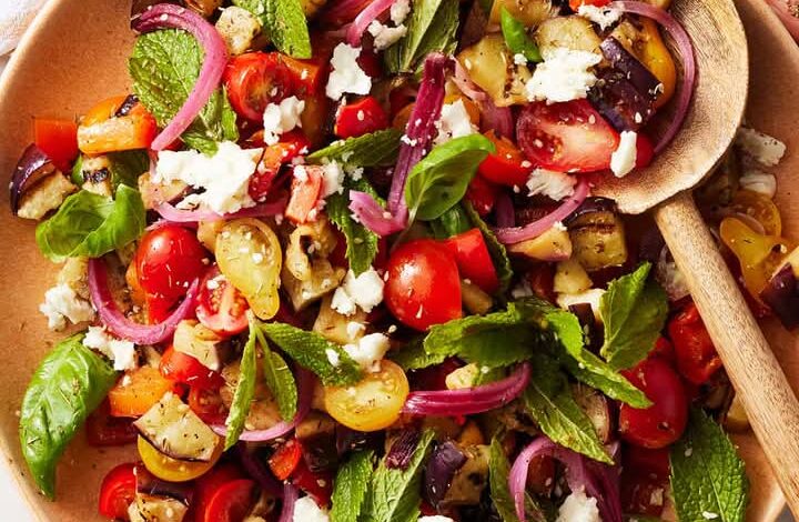 طريقة عمل بابا غنوج الشهيرة 