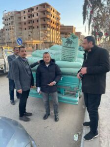 ضبط طن و500 كيلو دقيق بلدي مدعم وزيت طعام مجهول المصدر بكفر صقر  