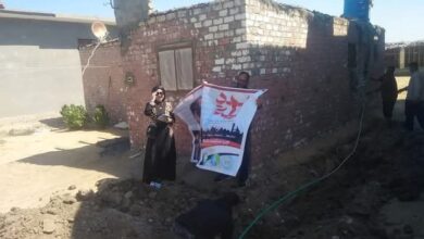 شركة مياه الشرب تنتهي من تركيب 100 وصلة مياه منزلية بالمجان للأسر الأكثر إحتياجاً بالحسينية  