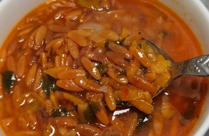 طريقة عمل شوربة لسان عصفور