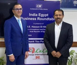 وزير الاستثمار والتجارة الخارجية فى إطار زيارته الحالية ا لدولة الهند 