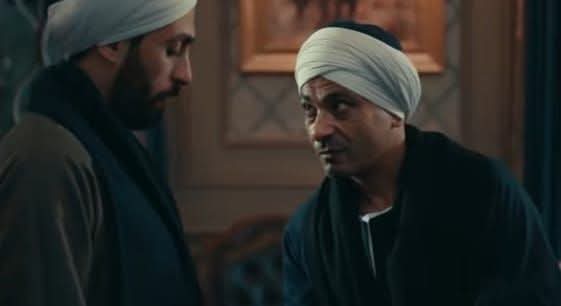 مسلسل حكيم باشا الحلقة 18.. مصطفى شعبان يستمع إلى نصائح والده