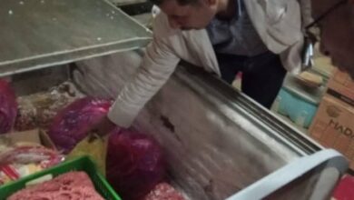 الاسكندرية: حملة مكبرة للتفتيش ومراقبة الاغذية و معالجة هبوط بشارع بحي غرب 