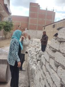 إزالة حالتين بناء مخالف بأبو زعبل 2 إزالة حالتين بناء مخالف بأبو زعبل