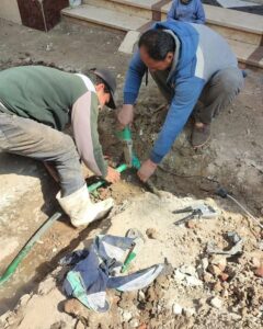 شركة مياه الشرب تنتهي من تركيب 40 وصلة مياه منزلية بالمجان للأسر الأكثر إحتياجاً بمنيا القمح