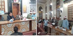 رئيس مدينة الغردقة يشهد احتفالية الأوقاف بليلة القدر وتكريم 613 من حفظة القرآن الكريم 2 رئيس مدينة الغردقة يشهد احتفالية الأوقاف بليلة القدر وتكريم 613 من حفظة القرآن الكريم