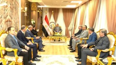 وزير الدولة للإنتاج الحربي يستقبل السفير الأرميني لبحث أوجه التعاون