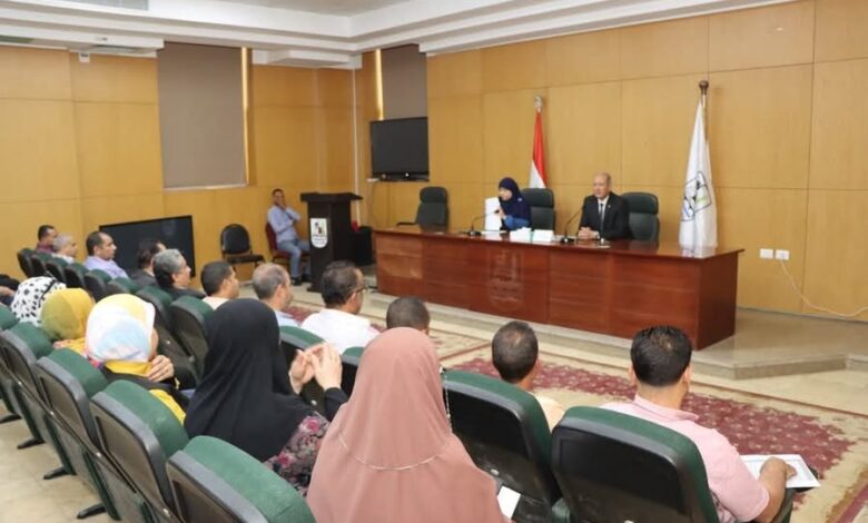 السكرتير العام يناقش موقف الاستجابة للشكاوى الواردة على"منظومة الشكاوى الحكومية"