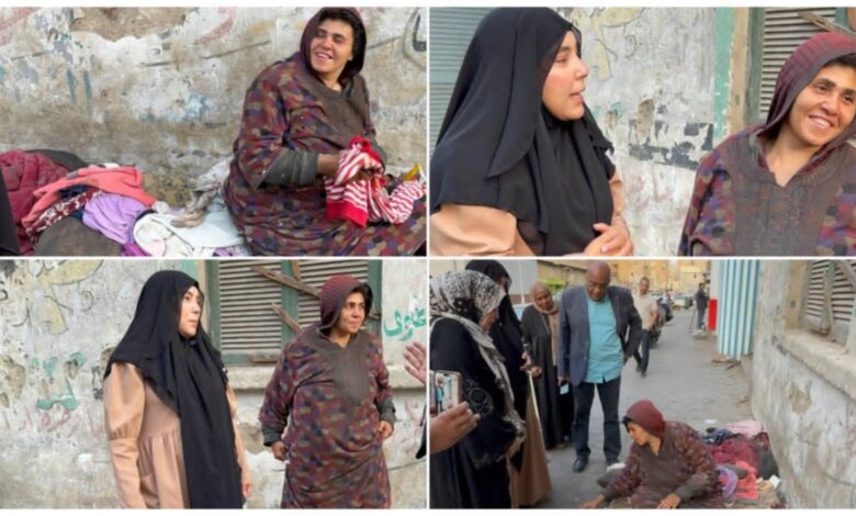 زهرة مصر تنبت من قلب الشارع.. سمر نديم تنقذ امرأة من الضياع 1 زهرة مصر تنبت من قلب الشارع.. سمر نديم تنقذ امرأة من الضياع