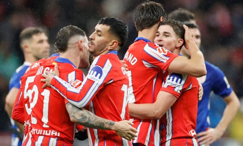 أتلتيكو مدريد يزيد أوجاع بلد الوليد برباعية في الدوري الإسباني 1 أتلتيكو مدريد يزيد أوجاع بلد الوليد برباعية في الدوري الإسباني