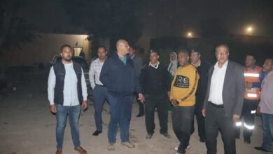 محافظ القليوبية يتوجه لموقع حريق لمتابعة وتعامل مع حادث بالخانكة