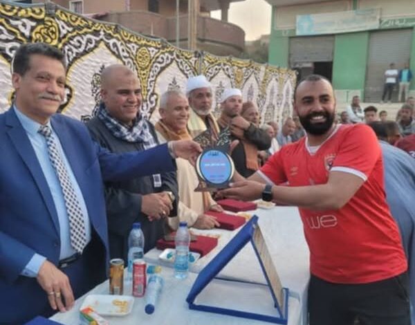 فريق جريس يتوج بطلًا لدورة عزبة مصطفى بمحافظة المنوفية بعد الفوز بركلات الترجيح
